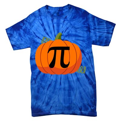Pumpkin Pi Funny Thanksgiving Math Puns Favorite Pie Pi Day Gift Tie-Dye T-Shirt