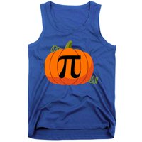 Pumpkin Pi Funny Thanksgiving Math Puns Favorite Pie Pi Day Gift Tank Top