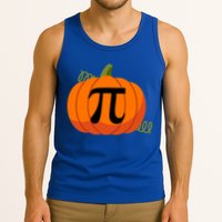 Pumpkin Pi Funny Thanksgiving Math Puns Favorite Pie Pi Day Gift Tank Top