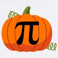 Pumpkin Pi Funny Thanksgiving Math Puns Favorite Pie Pi Day Gift Garment-Dyed Sweatshirt