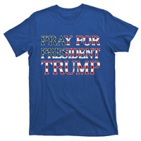 Protrump Pray For Trump Peace And Love Cool Gift T-Shirt