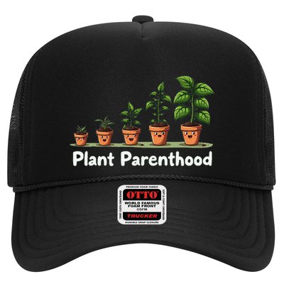 Plant Parenthood For Plant Moms & Dads Funny Cute Trucker Hat