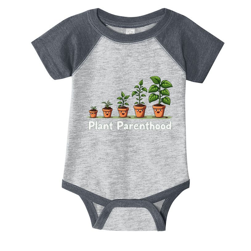 Plant Parenthood For Plant Moms & Dads Funny Cute Infant Baby Jersey Bodysuit