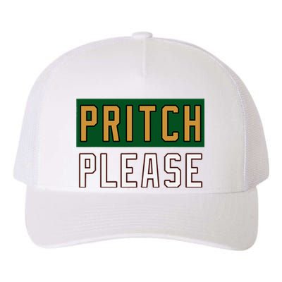 Pritch Please Funny Quote Design Yupoong Adult 5-Panel Trucker Hat