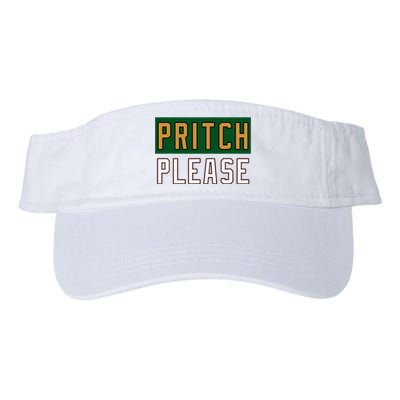 Pritch Please Funny Quote Design Valucap Bio-Washed Visor