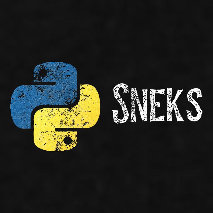 Python Programming Funny Programmer Python Logo Sneks Gift  Ladies PosiCharge Tri-Blend Wicking Tank