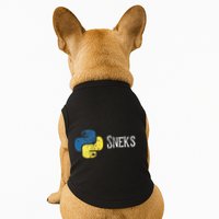 Python Programming Funny Programmer Python Logo Sneks Gift  Doggie Tank