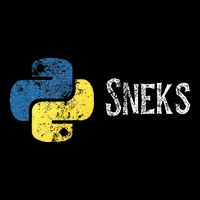 Python Programming Funny Programmer Python Logo Sneks Gift  USA-Made Doggie Bandana