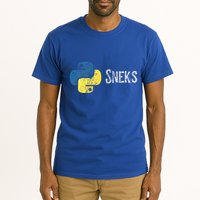 Python Programming Funny Programmer Python Logo Sneks Gift  Tall T-Shirt