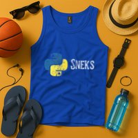 Python Programming Funny Programmer Python Logo Sneks Gift  Tank Top