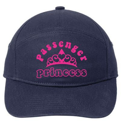 Passenger Princess Funny Design For Girlfriend and Boyfriend 7-Panel Snapback Hat