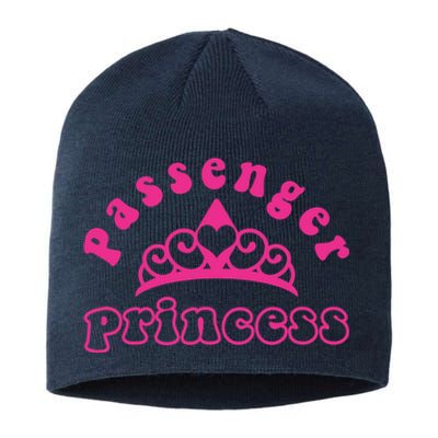 Passenger Princess Funny Design For Girlfriend and Boyfriend Sustainable Beanie