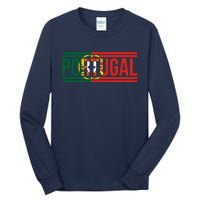 Portugal Portuguese Flag | Sports Soccer Football Tall Long Sleeve T-Shirt