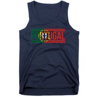 Portugal Portuguese Flag | Sports Soccer Football Tank Top