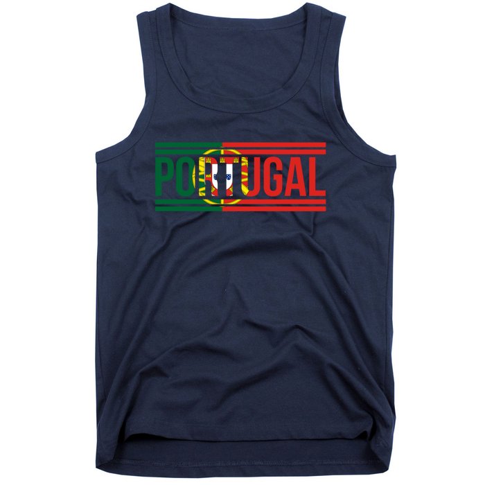 Portugal Portuguese Flag | Sports Soccer Football Tank Top