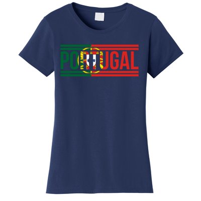 Portugal Portuguese Flag | Sports Soccer Football Women's T-Shirt