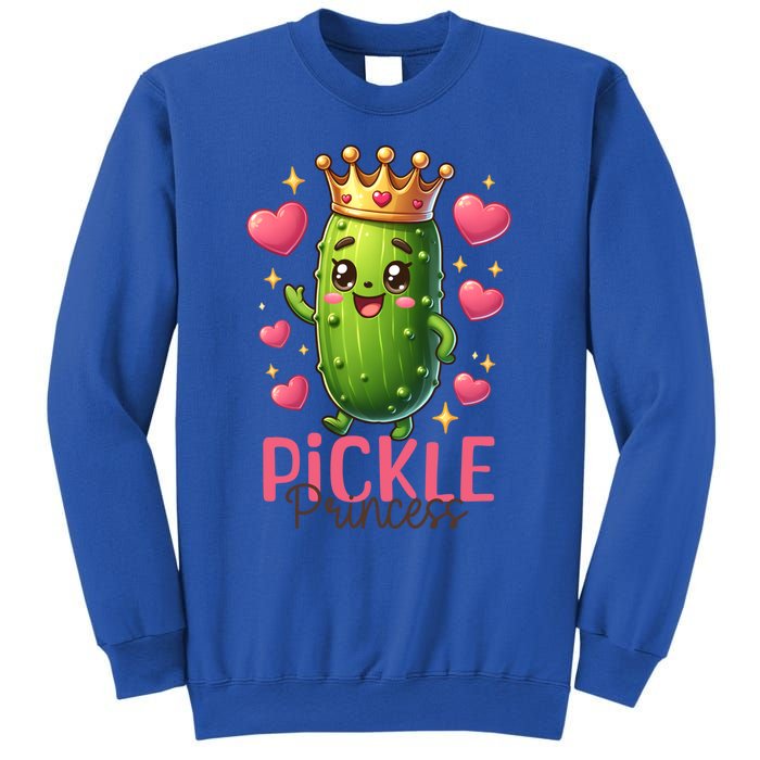 Pickle Princess Funny Pickle Cucumber Gift Sweatshirt