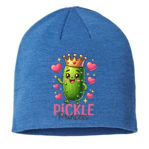 Pickle Princess Funny Pickle Cucumber Gift Sustainable Beanie