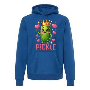 Pickle Princess Funny Pickle Cucumber Gift Premium Hoodie