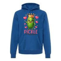 Pickle Princess Funny Pickle Cucumber Gift Premium Hoodie