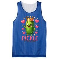 Pickle Princess Funny Pickle Cucumber Gift Mesh Reversible Basketball Jersey Tank