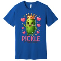 Pickle Princess Funny Pickle Cucumber Gift Premium T-Shirt