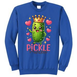 Pickle Princess Funny Pickle Cucumber Gift Tall Sweatshirt