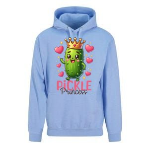 Pickle Princess Funny Pickle Cucumber Gift Unisex Surf Hoodie