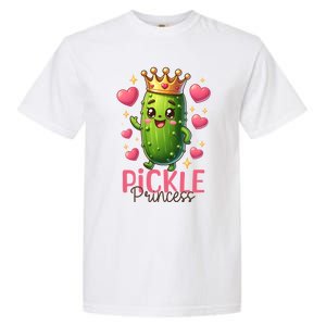 Pickle Princess Funny Pickle Cucumber Gift Garment-Dyed Heavyweight T-Shirt