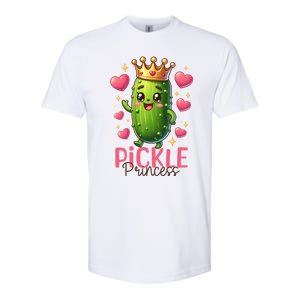 Pickle Princess Funny Pickle Cucumber Gift Softstyle CVC T-Shirt