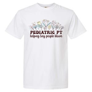 Pediatric PT Flowers Pediatric Physical Therapy Garment-Dyed Heavyweight T-Shirt