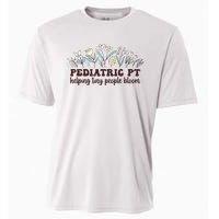 Pediatric PT Flowers Pediatric Physical Therapy Cooling Performance Crew T-Shirt