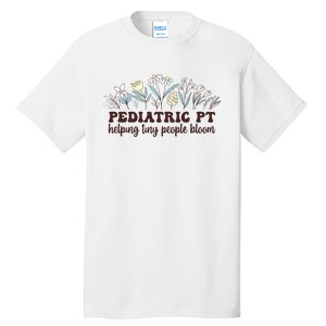 Pediatric PT Flowers Pediatric Physical Therapy Tall T-Shirt