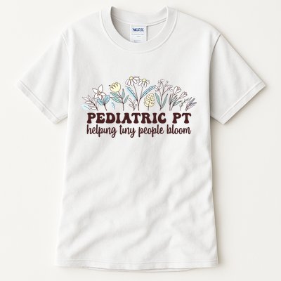 Pediatric PT Flowers Pediatric Physical Therapy Tall T-Shirt