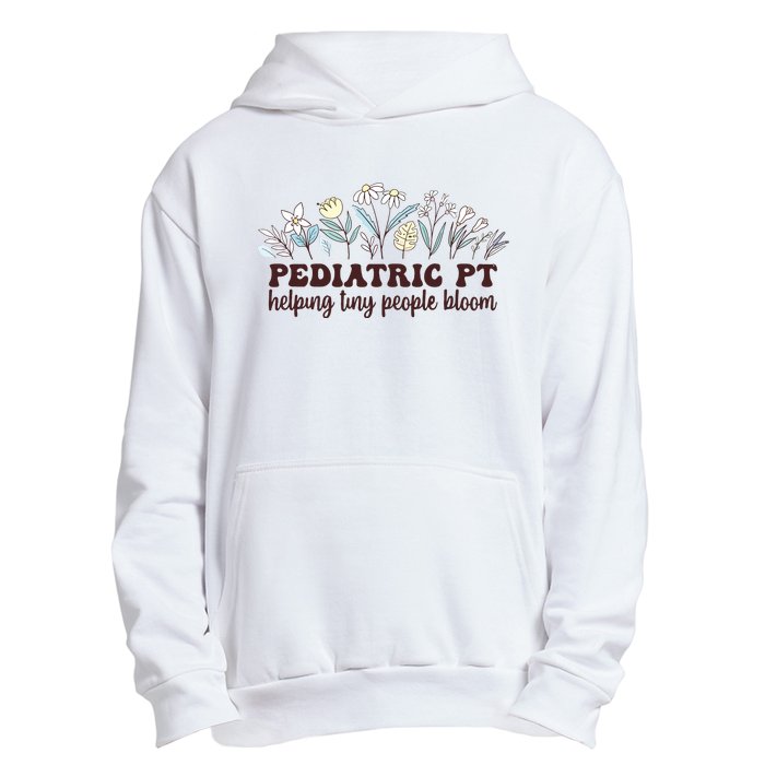 Pediatric PT Flowers Pediatric Physical Therapy Urban Pullover Hoodie