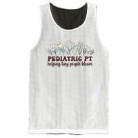 Pediatric PT Flowers Pediatric Physical Therapy Mesh Reversible Basketball Jersey Tank