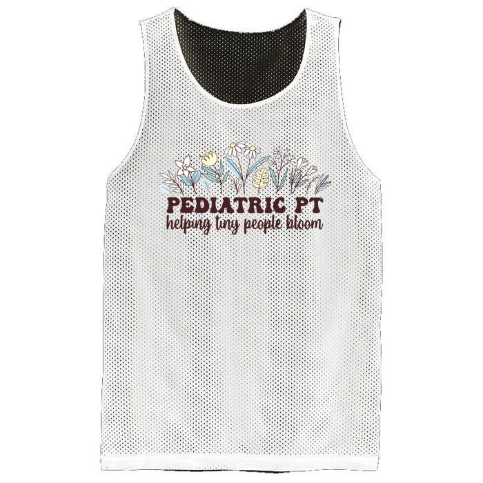 Pediatric PT Flowers Pediatric Physical Therapy Mesh Reversible Basketball Jersey Tank