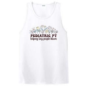 Pediatric PT Flowers Pediatric Physical Therapy PosiCharge Competitor Tank