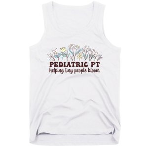 Pediatric PT Flowers Pediatric Physical Therapy Tank Top