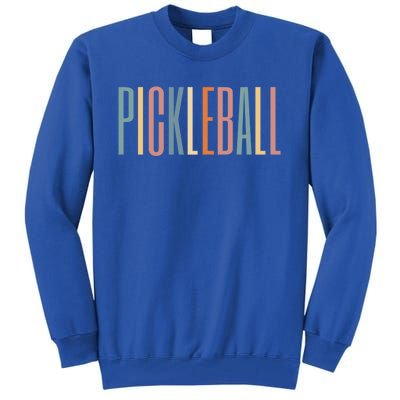 Pickleball Player Funny Pickle Ball Lover Group Squad Xmas Gift Tall Sweatshirt