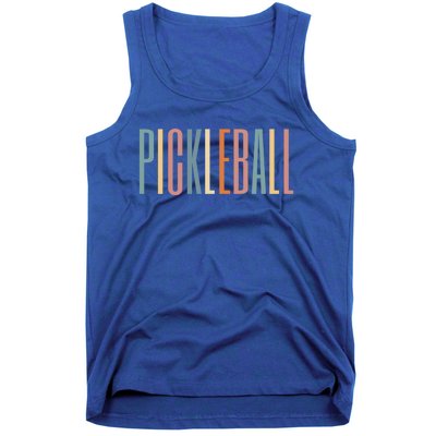 Pickleball Player Funny Pickle Ball Lover Group Squad Xmas Gift Tank Top