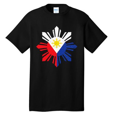 Proud Pinoy Filipino Pride Philippines Flag Tall T-Shirt