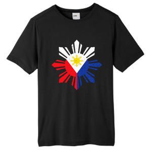 Proud Pinoy Filipino Pride Philippines Flag Tall Fusion ChromaSoft Performance T-Shirt