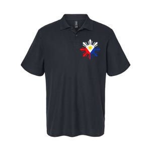 Proud Pinoy Filipino Pride Philippines Flag Softstyle Adult Sport Polo