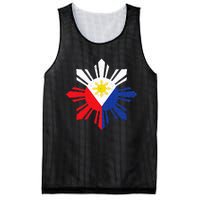 Proud Pinoy Filipino Pride Philippines Flag Mesh Reversible Basketball Jersey Tank