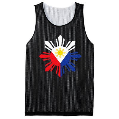 Proud Pinoy Filipino Pride Philippines Flag Mesh Reversible Basketball Jersey Tank