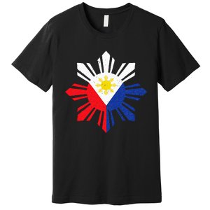 Proud Pinoy Filipino Pride Philippines Flag Premium T-Shirt