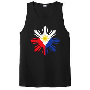 Proud Pinoy Filipino Pride Philippines Flag PosiCharge Competitor Tank