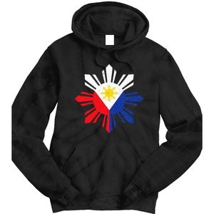 Proud Pinoy Filipino Pride Philippines Flag Tie Dye Hoodie