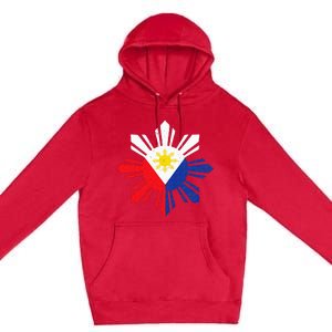 Proud Pinoy Filipino Pride Philippines Flag Premium Pullover Hoodie